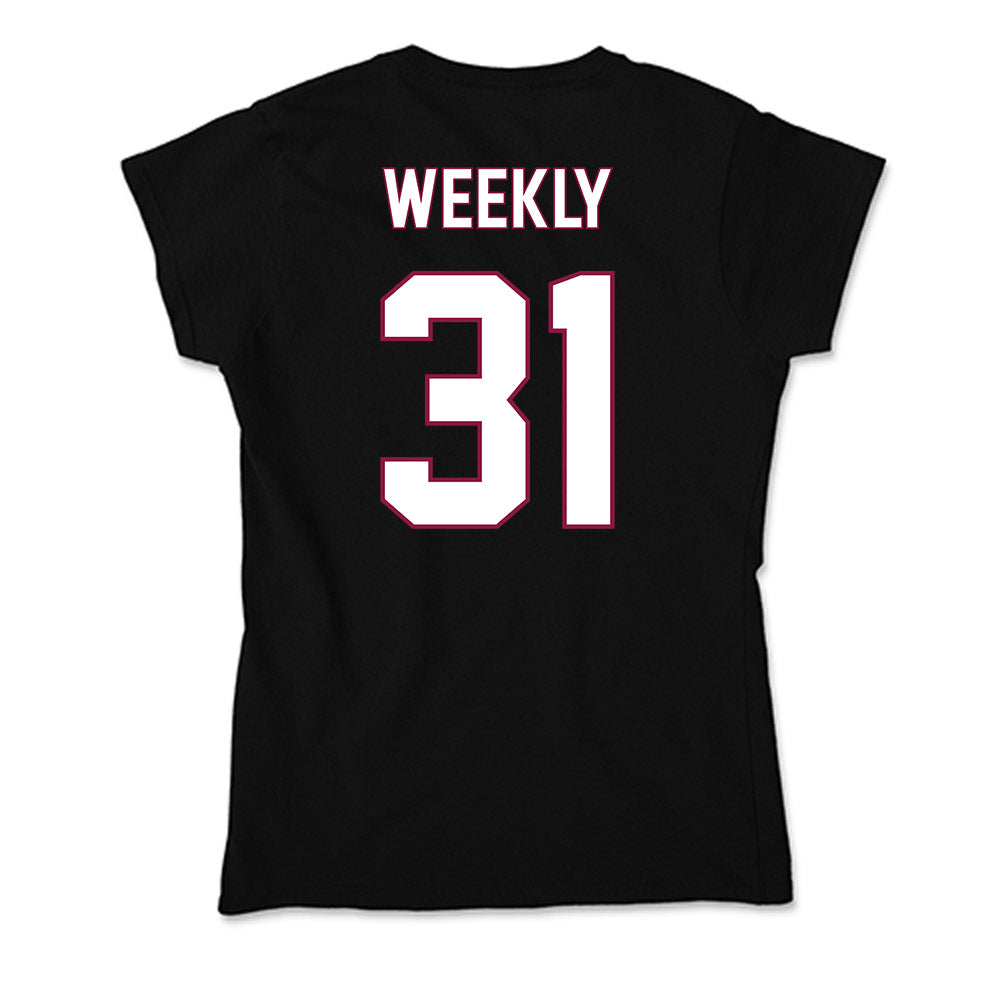 NMSU - NCAA Baseball : Dylan Weekly - Soft Style Women’s T-Shirt-1