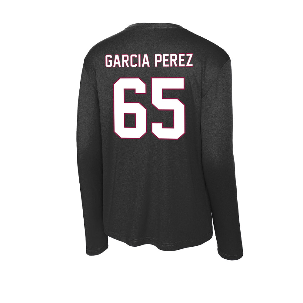 NMSU - NCAA Football : Isaiah Garcia Perez - Activewear Long Sleeve T-Shirt-1