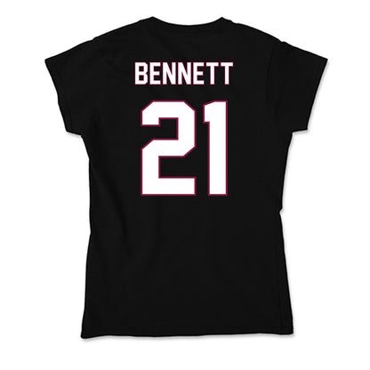NMSU - NCAA Softball : Taryn Bennett - Soft Style Women’s T-Shirt-1