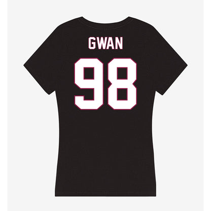 NMSU - NCAA Football : Jason Gwan - Women's V-Neck T-Shirt-1