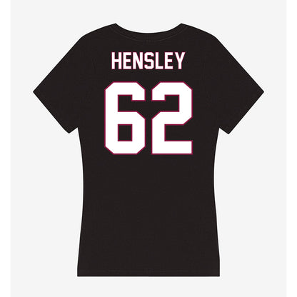 NMSU - NCAA Football : EZRA HENSLEY - Women's V-Neck T-Shirt-1