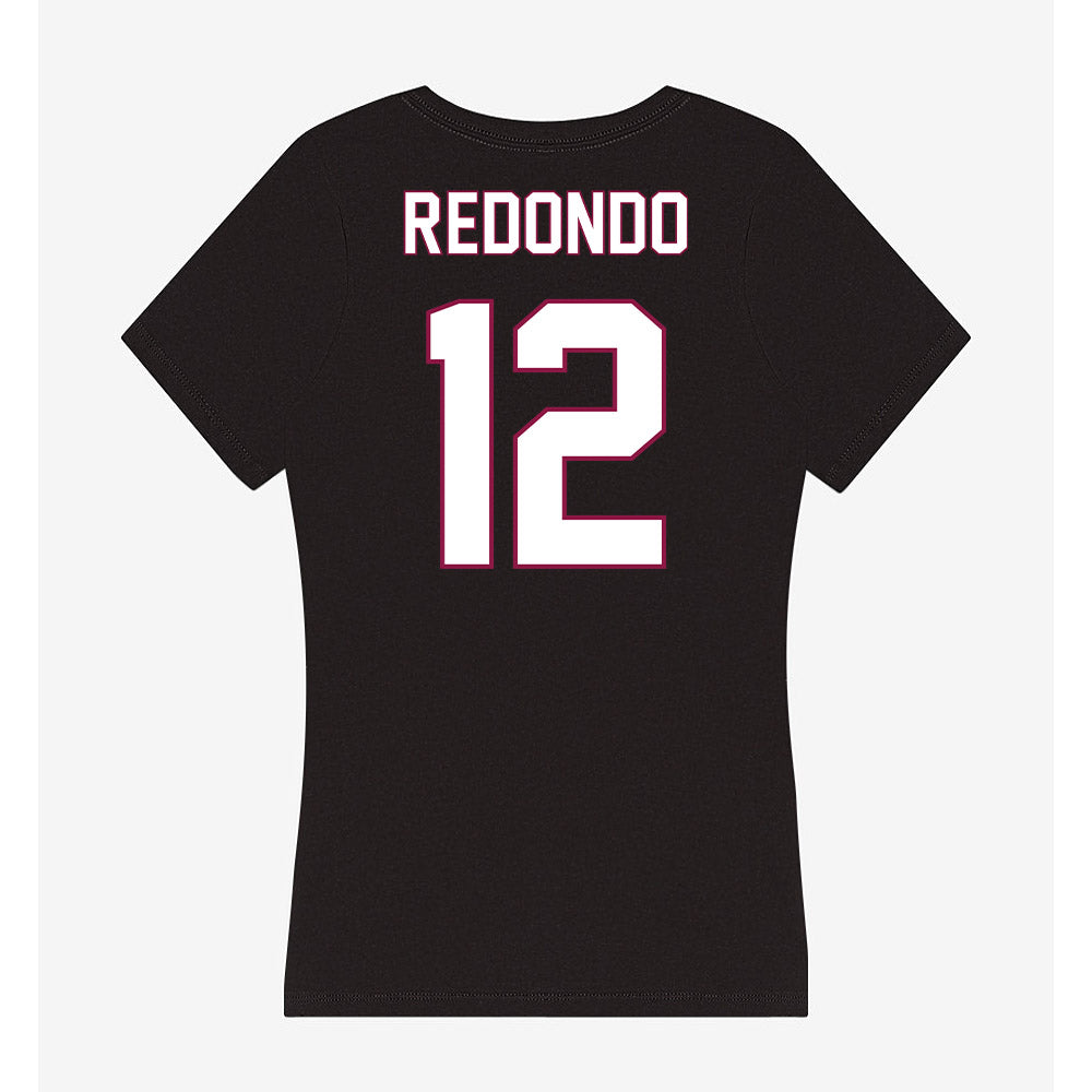 NMSU - NCAA Softball : Violet Redondo - Women's V-Neck T-Shirt-1