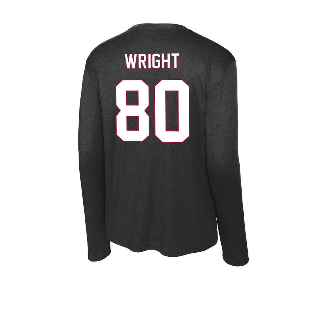 NMSU - NCAA Football : Izeyah Wright - Activewear Long Sleeve T-Shirt-1