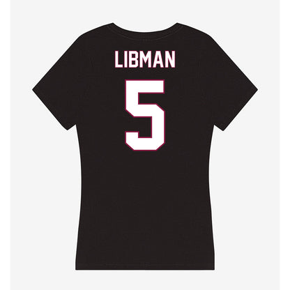 NMSU - NCAA Football : Myles Libman - Women's V-Neck T-Shirt-1
