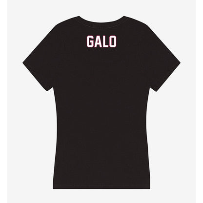 NMSU - NCAA Women's Swimming & Diving : Estel Galo - Women's V-Neck T-Shirt-1