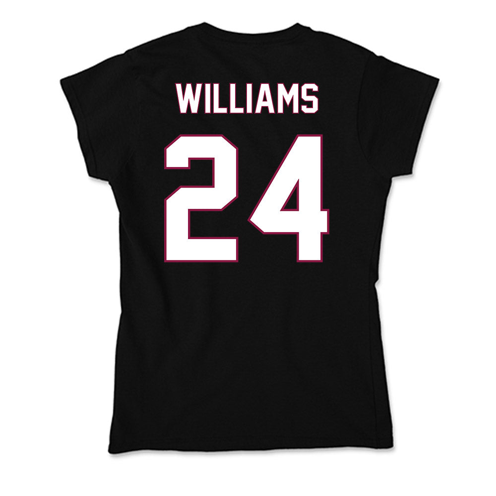 NMSU - NCAA Football : Drake Williams - Soft Style Women’s T-Shirt-1