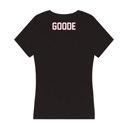 NMSU - NCAA Men's Cross Country : Tyler Goode - Women's V-Neck T-Shirt-1