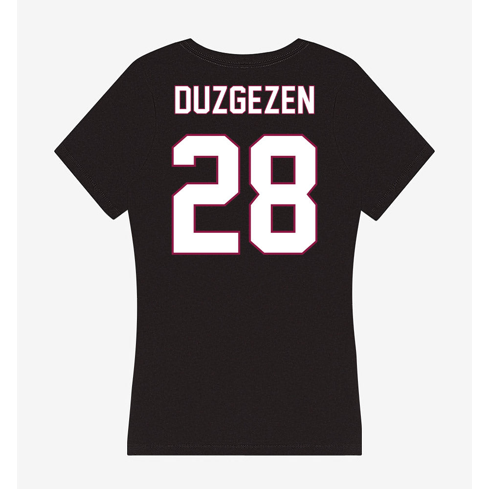 NMSU - NCAA Women's Volleyball : Ezgi Duzgezen - Women's V-Neck T-Shirt-1