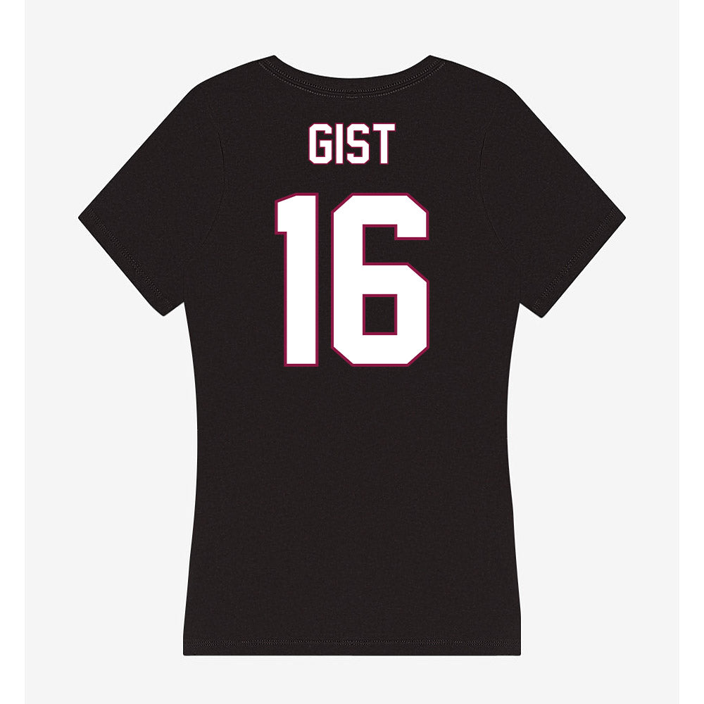 NMSU - NCAA Women's Soccer : Zoey Gist - Women's V-Neck T-Shirt-1