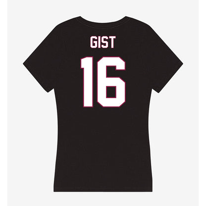 NMSU - NCAA Women's Soccer : Zoey Gist - Women's V-Neck T-Shirt-1