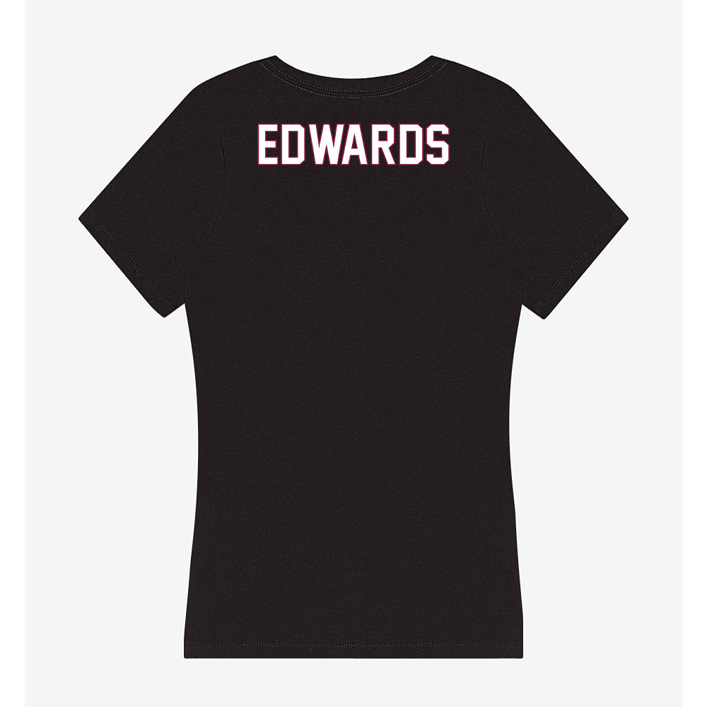 NMSU - NCAA Women's Track & Field : Presley Edwards - Women's V-Neck T-Shirt-1