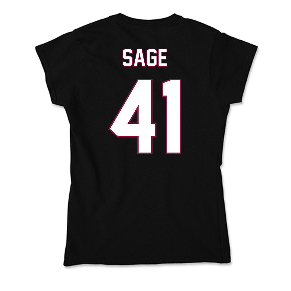 NMSU - NCAA Football : Braydyn Sage - Soft Style Women’s T-Shirt-1