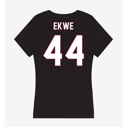NMSU - NCAA Men's Basketball : Augustine Ekwe - Women's V-Neck T-Shirt-1