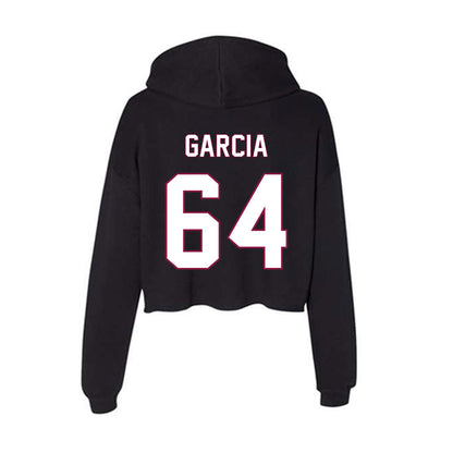 NMSU - NCAA Football : Sam Garcia - Women's Crop Fleece Hoodie-1
