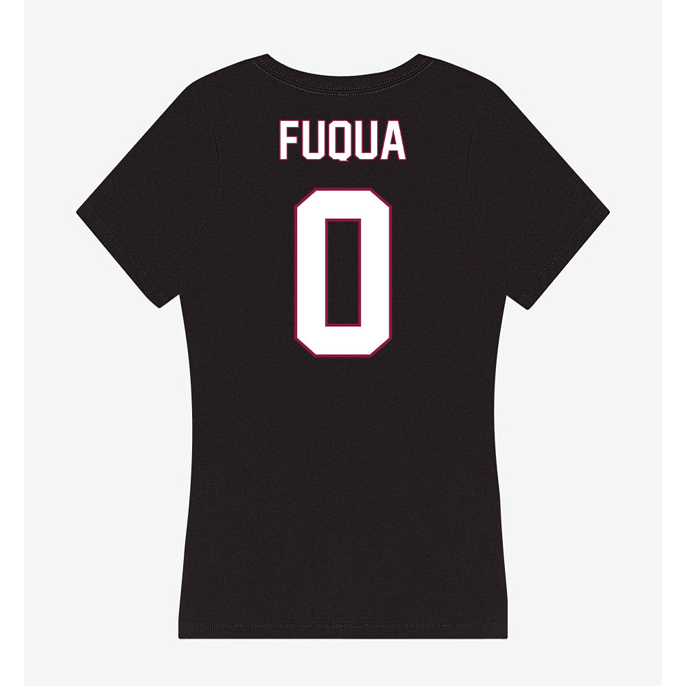 NMSU - NCAA Women's Volleyball : Tess Fuqua - Women's V-Neck T-Shirt-1