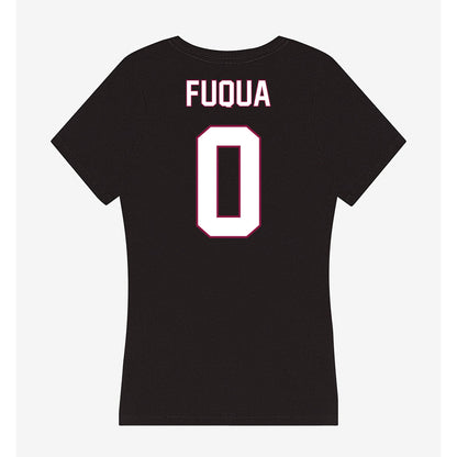 NMSU - NCAA Women's Volleyball : Tess Fuqua - Women's V-Neck T-Shirt-1