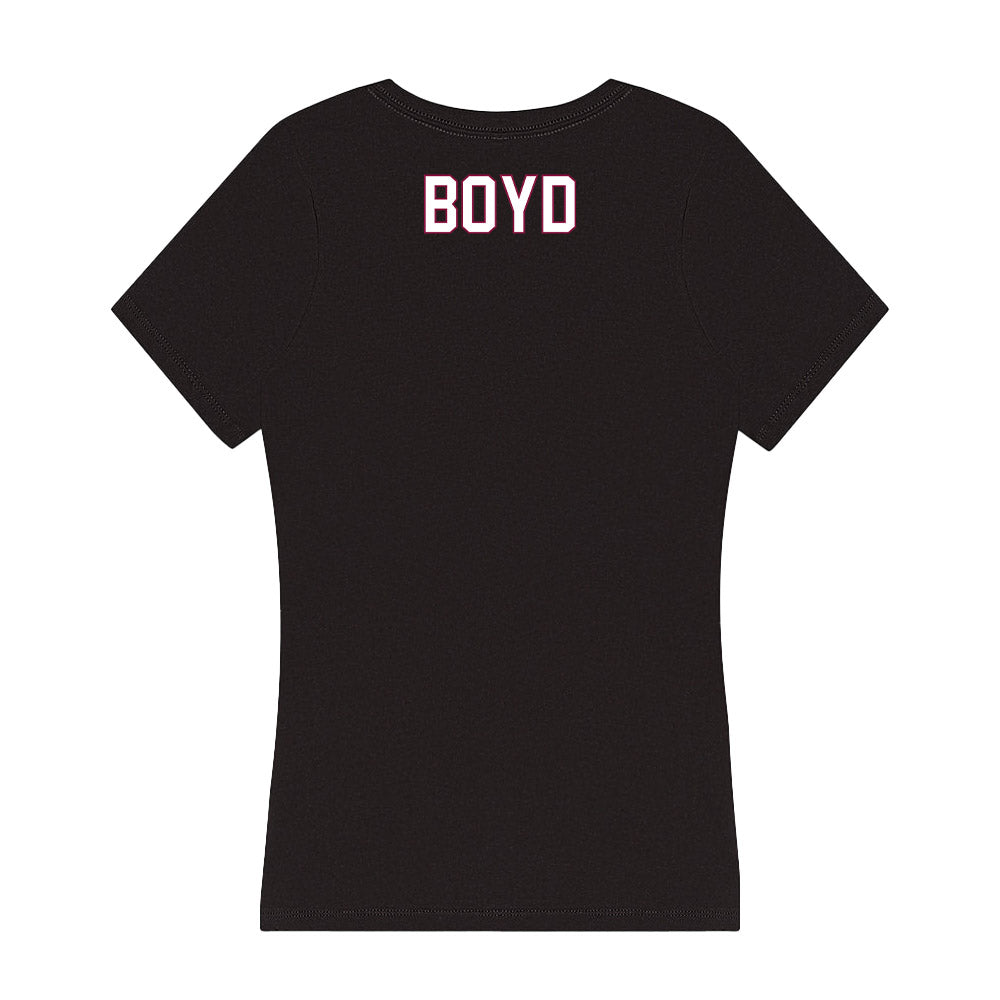 NMSU - NCAA Women's Track & Field : T'Erica Boyd - Women's V-Neck T-Shirt-1
