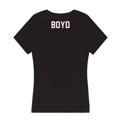 NMSU - NCAA Women's Track & Field : T'Erica Boyd - Women's V-Neck T-Shirt-1