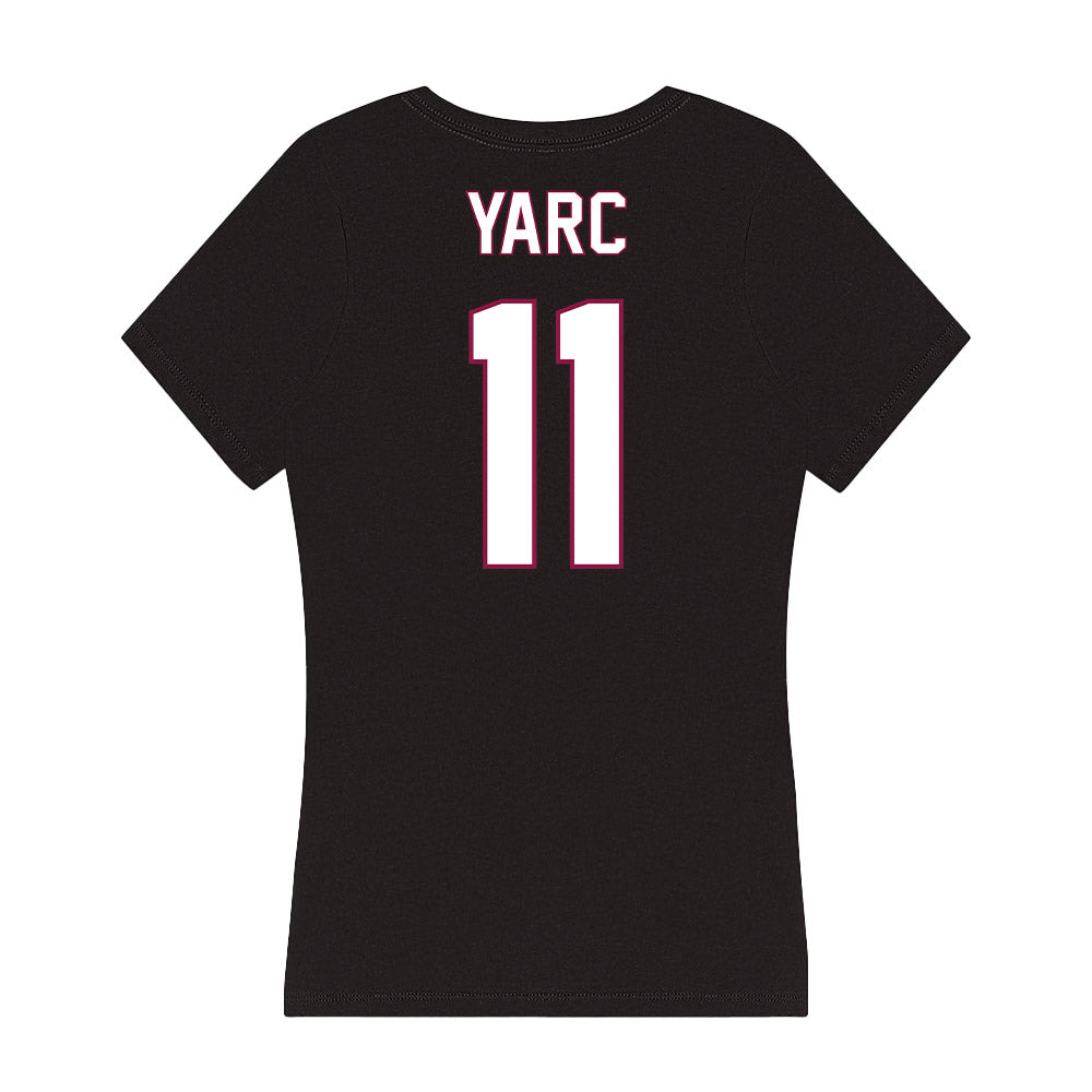 NMSU - NCAA Baseball : Matthew Yarc - Women's V-Neck T-Shirt-1