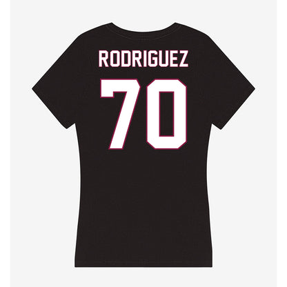 NMSU - NCAA Football : Mateo Rodriguez - Women's V-Neck T-Shirt-1