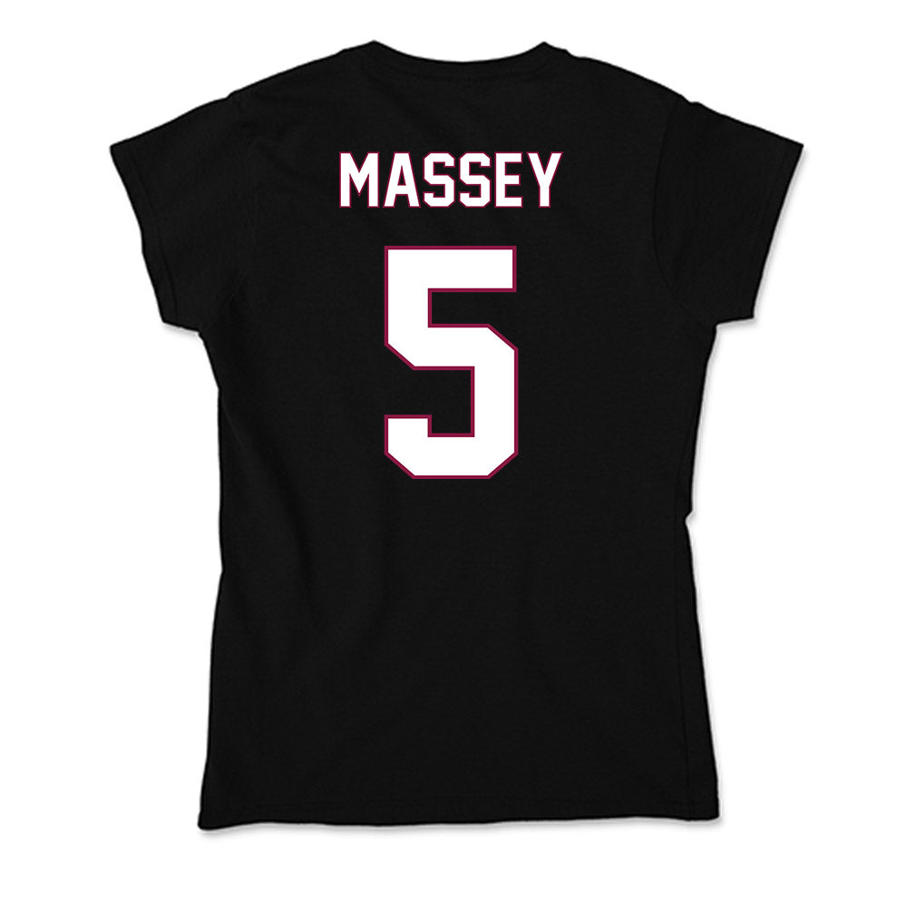 NMSU - NCAA Baseball : Noah Massey - Soft Style Women’s T-Shirt-1