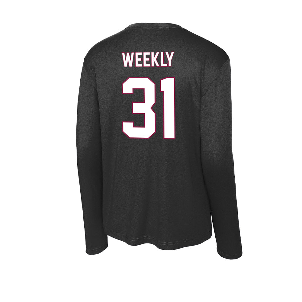 NMSU - NCAA Baseball : Dylan Weekly - Activewear Long Sleeve T-Shirt-1