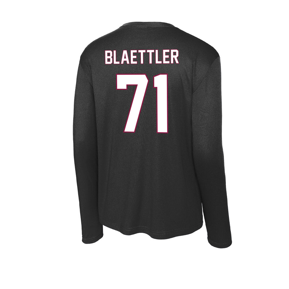 NMSU - NCAA Football : Evan Blaettler - Activewear Long Sleeve T-Shirt-1