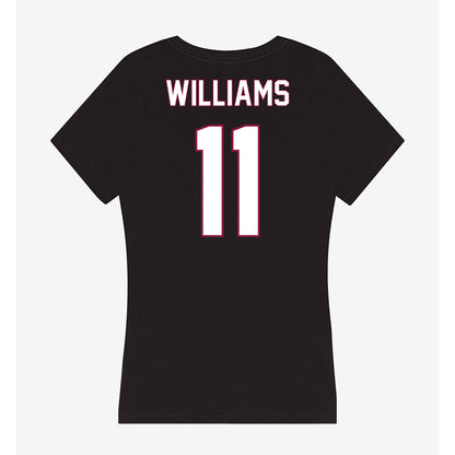 NMSU - NCAA Football : AJ Williams - Women's V-Neck T-Shirt-1