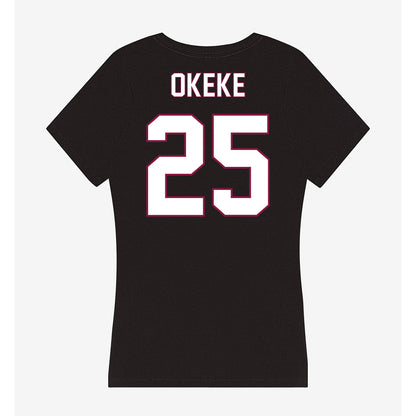 NMSU - NCAA Football : Obinna Okeke - Women's V-Neck T-Shirt-1