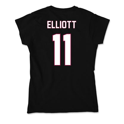NMSU - NCAA Men's Basketball : Elijah Elliott - Soft Style Women’s T-Shirt-1