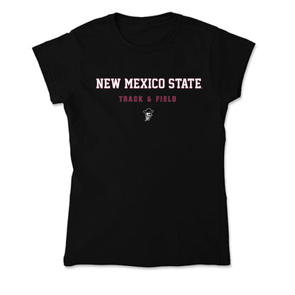 NMSU - NCAA Women's Track & Field : Presley Edwards - Soft Style Women’s T-Shirt-0