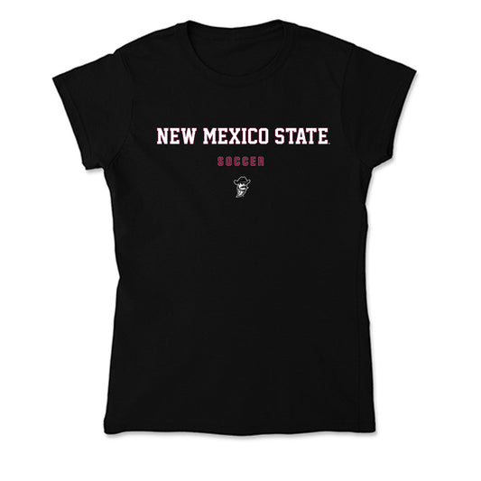 NMSU - NCAA Women's Soccer : Filucca Daugaard - Soft Style Women’s T-Shirt-0