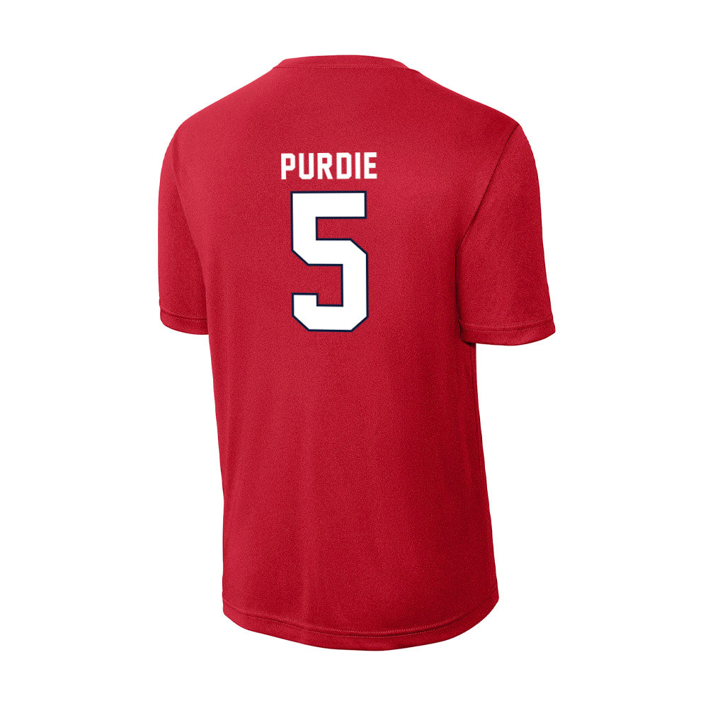 Liberty - NCAA Football : Deshawn Purdie - Activewear T-Shirt-1