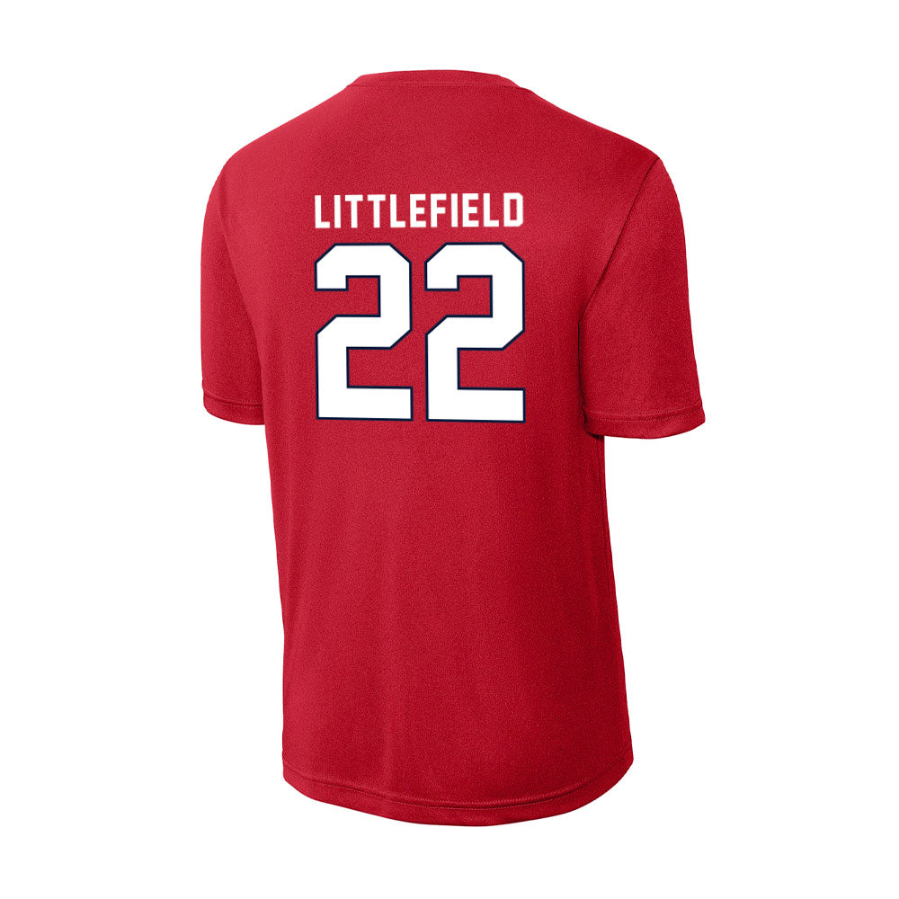 Liberty - NCAA Women's Volleyball : Molly Littlefield - Activewear T-Shirt-1