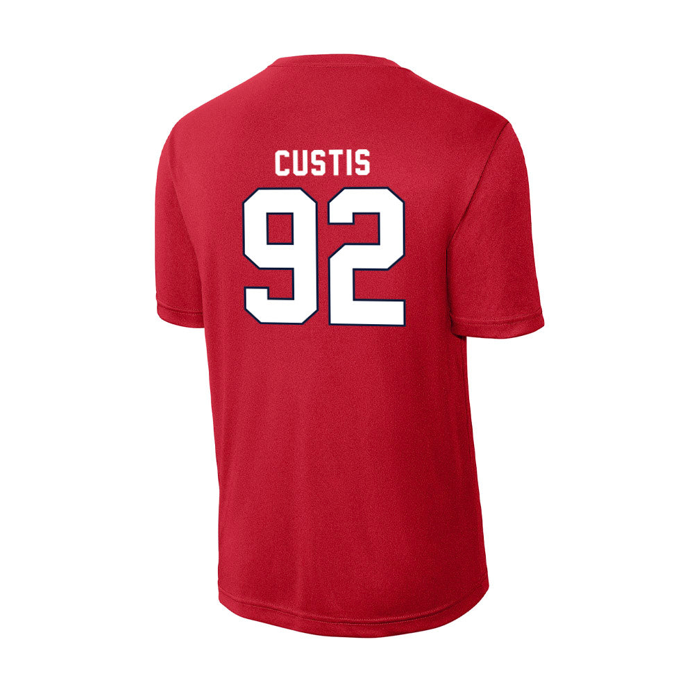 Liberty - NCAA Football : John Custis - Activewear T-Shirt-1