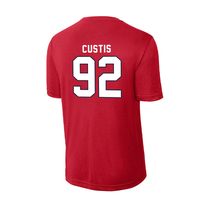 Liberty - NCAA Football : John Custis - Activewear T-Shirt-1
