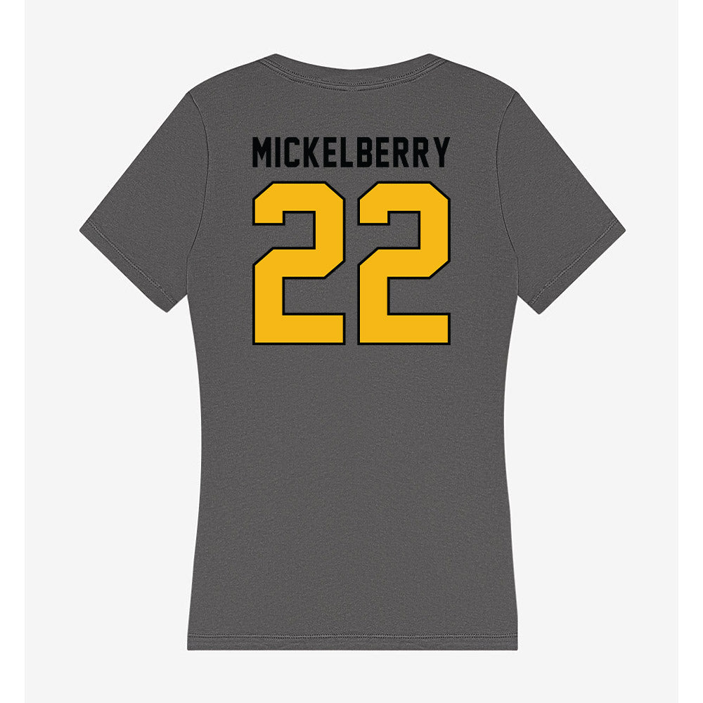 Idaho - NCAA Football : Wyatt Mickelberry - Women's V-Neck T-Shirt-1
