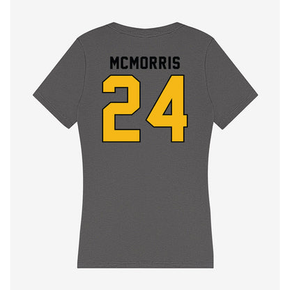 Idaho - NCAA Women's Basketball : Mary McMorris - Women's V-Neck T-Shirt-1