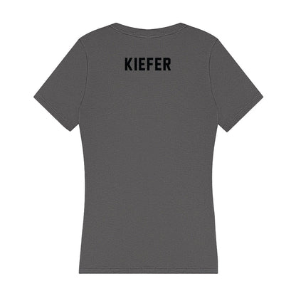Idaho - NCAA Women's Swimming & Diving : Ginger Kiefer - Women's V-Neck T-Shirt-1