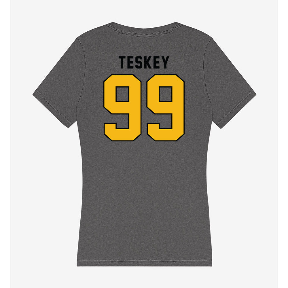 Idaho - NCAA Football : Luke Teskey - Women's V-Neck T-Shirt-1