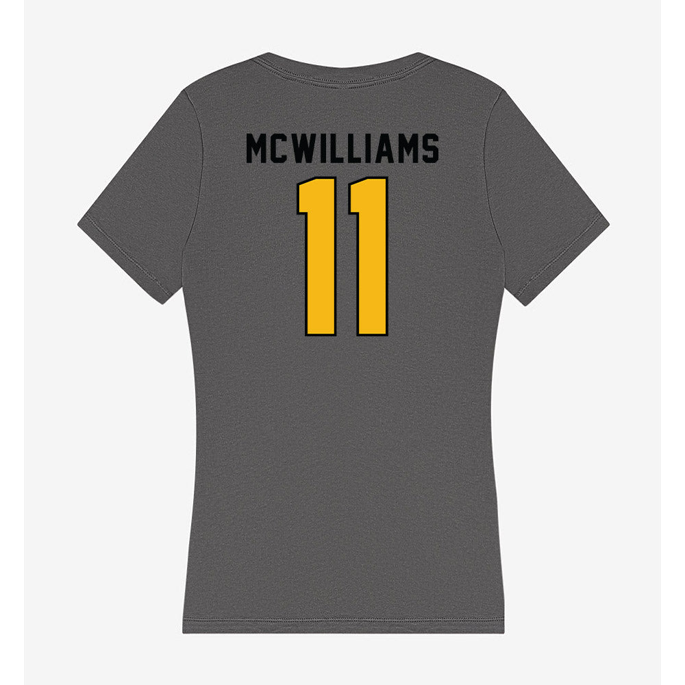 Idaho - NCAA Football : Nolan McWilliams - Women's V-Neck T-Shirt-1