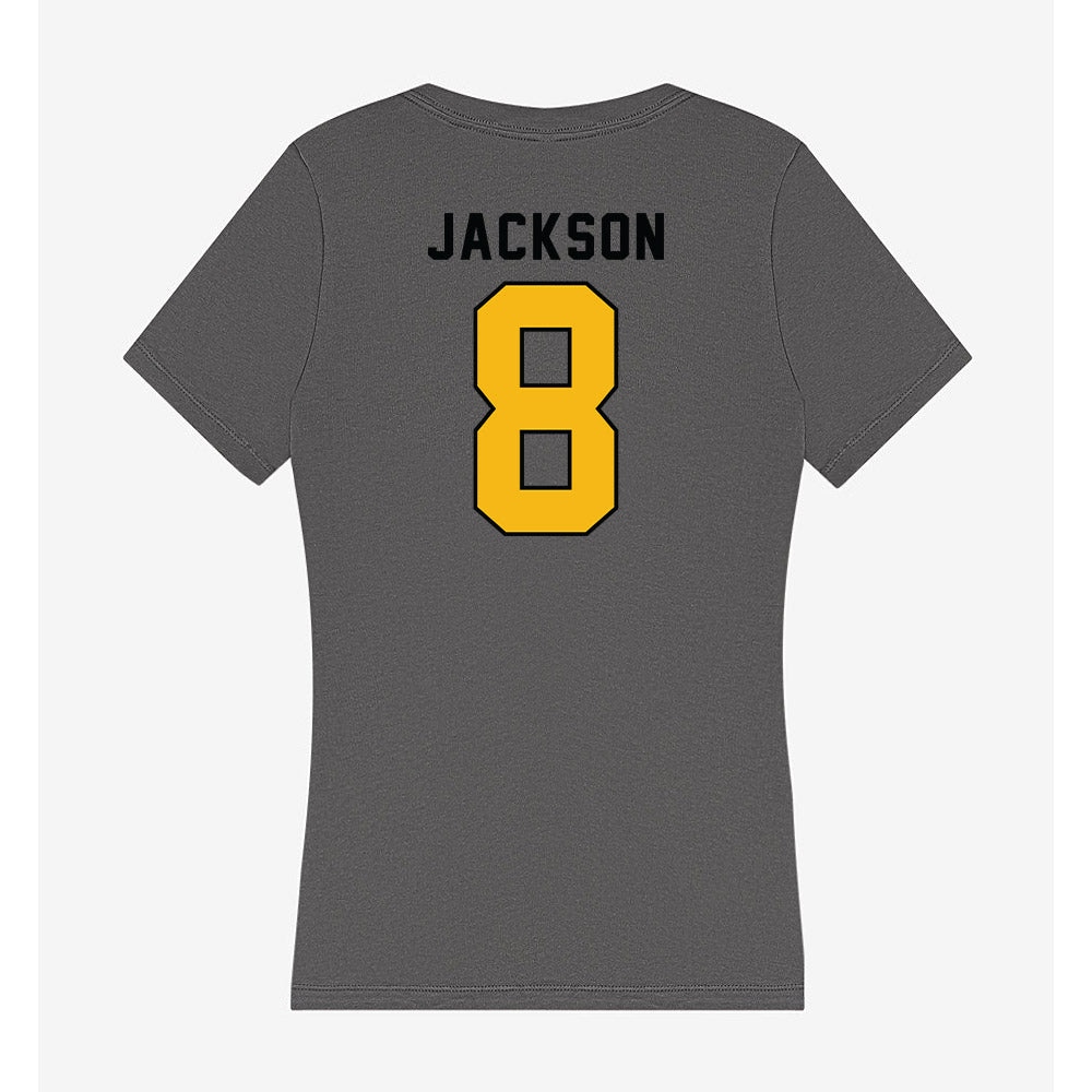 Idaho - NCAA Football : Tim Jackson - Women's V-Neck T-Shirt-1