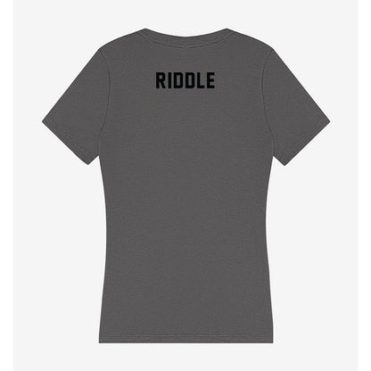 Idaho - NCAA Cheerleading : Morgan Riddle - Women's V-Neck T-Shirt-1