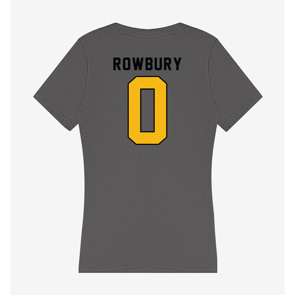 Idaho - NCAA Men's Basketball : Brody Rowbury - Women's V-Neck T-Shirt-1