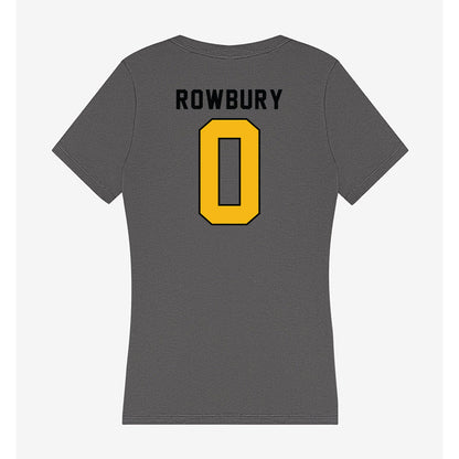 Idaho - NCAA Men's Basketball : Brody Rowbury - Women's V-Neck T-Shirt-1