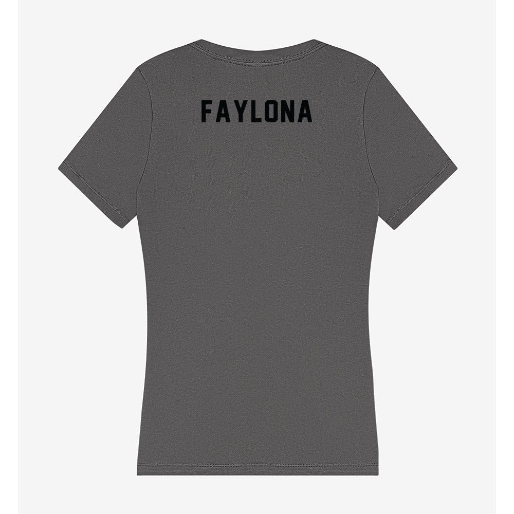 Idaho - NCAA Cheerleading : Ashley Faylona - Women's V-Neck T-Shirt-1