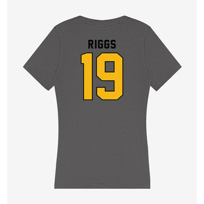 Idaho - NCAA Women's Soccer : Caitlyn Riggs - Women's V-Neck T-Shirt-1