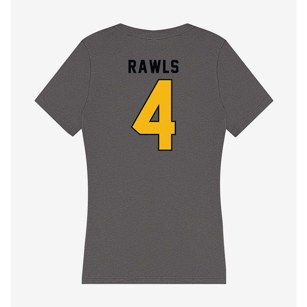 Idaho - NCAA Football : Khaled Rawls - Women's V-Neck T-Shirt-1