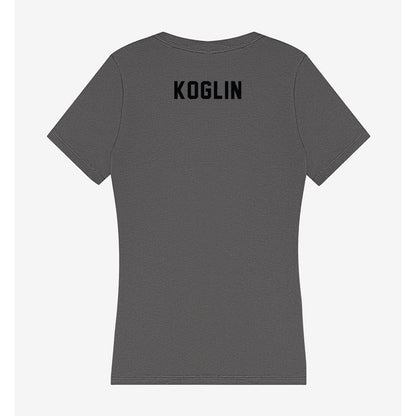 Idaho - NCAA Men's Golf : Henrik Koglin - Women's V-Neck T-Shirt-1