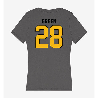 Idaho - NCAA Football : Jermell Green - Women's V-Neck T-Shirt-1